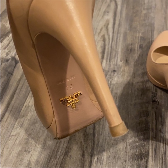 PRADA Nude Pumps size 38 - Picture 10 of 15